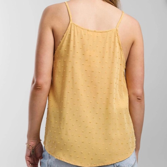 Mine Crocheted Décolletage Spaghetti Strap Sleeveless Top - Picture 2 of 13